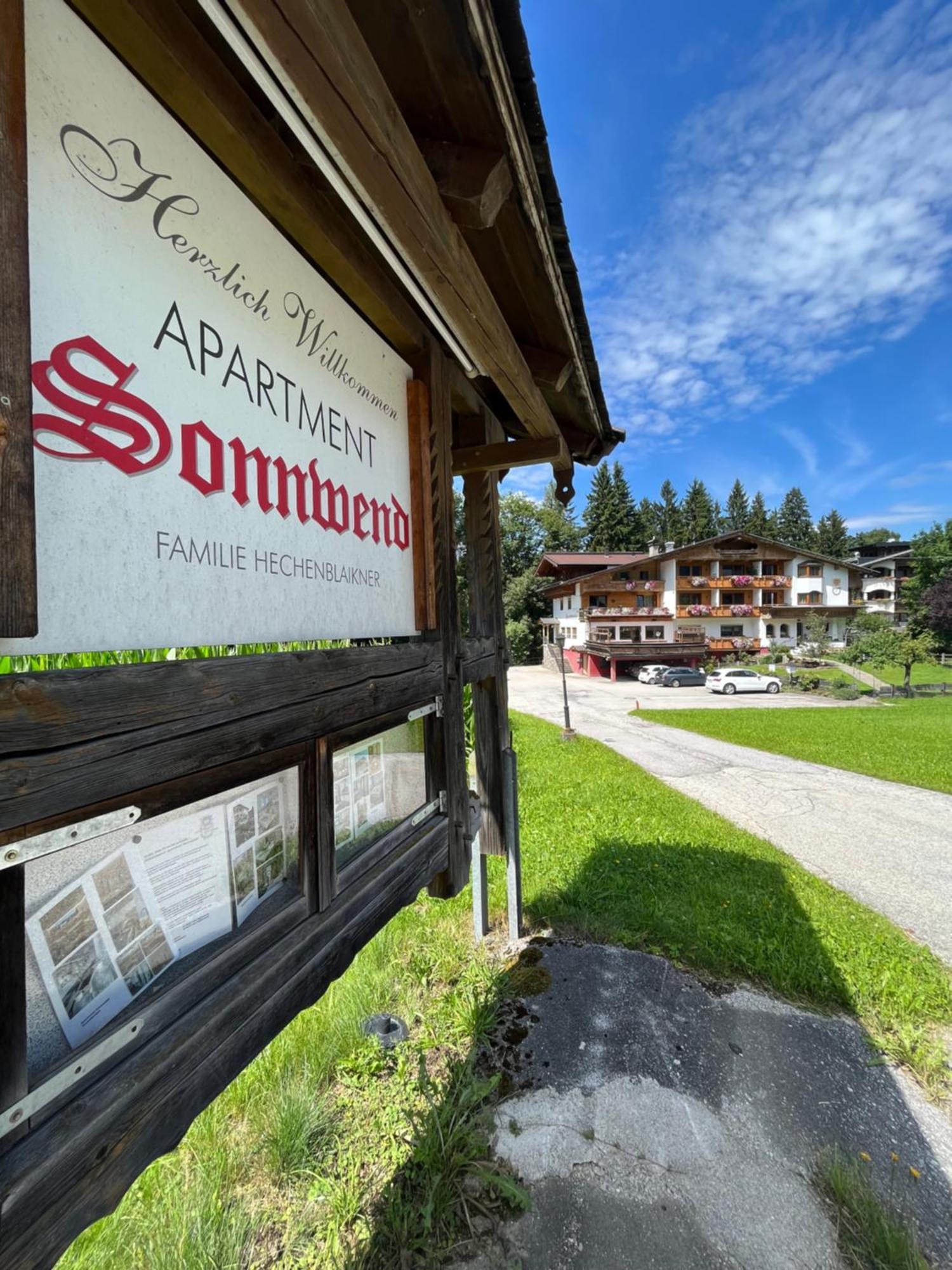 Apartment Sonnwend Reith im Alpbachtal Ngoại thất bức ảnh